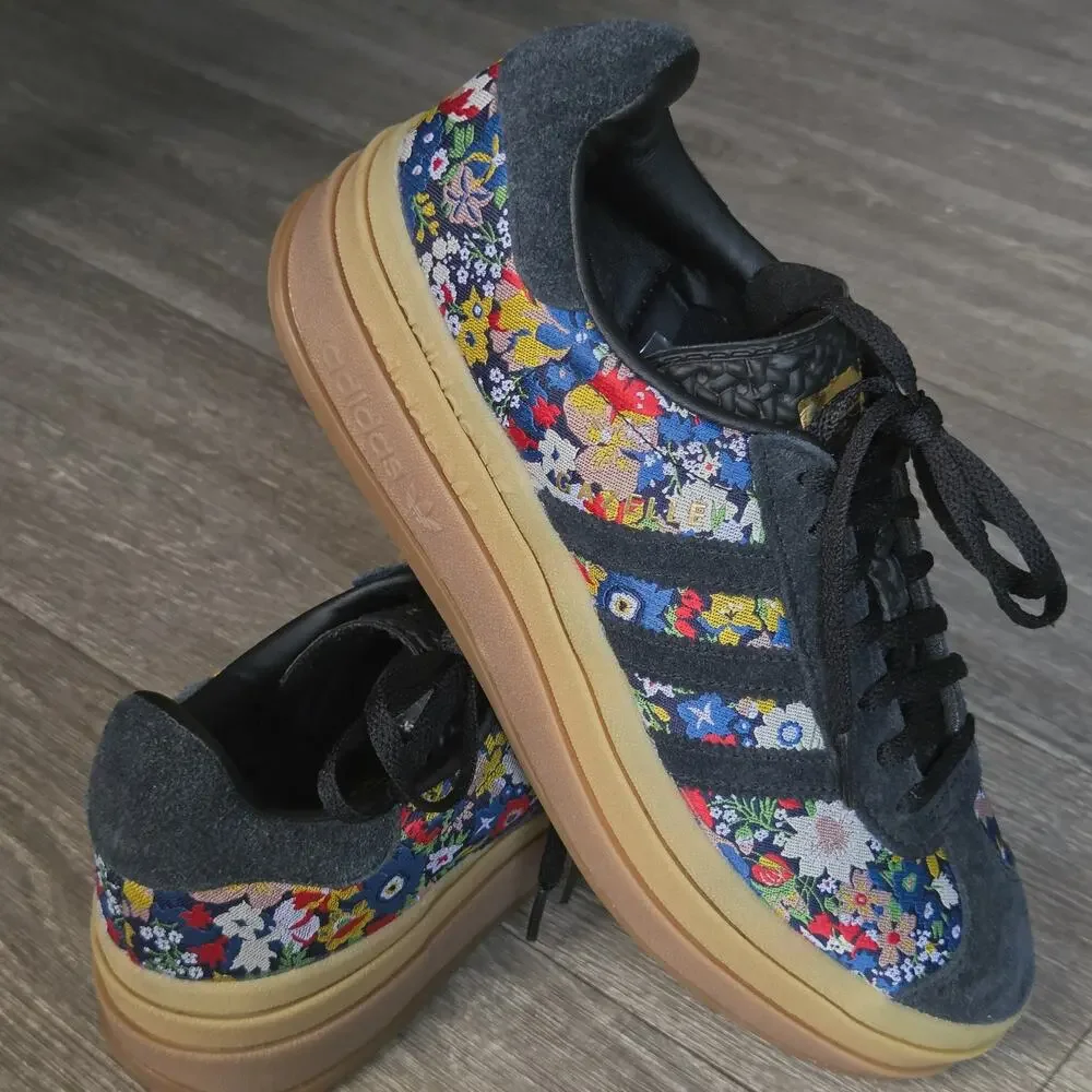 Adidas Liberty London X Wmns US 7.5 Gazelle Bold Floral Embroidery JI2572